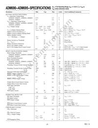 ADM690AQ Datasheet Page 2