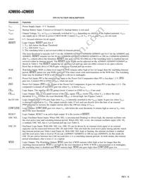 ADM690AQ Datasheet Page 4