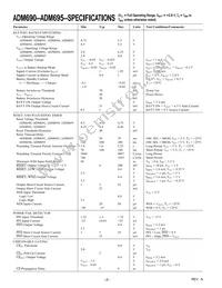 ADM695AR-REEL Datasheet Page 2