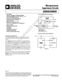 ADM699SQ Datasheet Cover