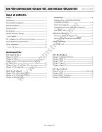 ADM708SAR-REEL Datasheet Page 2