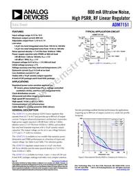 ADM7151ARDZ-04-R7 Datasheet Cover