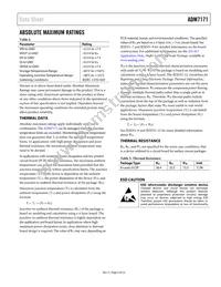 ADM7171ACPZ-4.2-R7 Datasheet Page 5