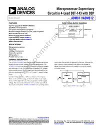 ADM812ZART-REEL7 Datasheet Cover