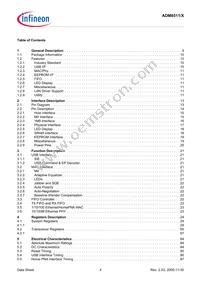ADM8511X-CC-T-1 Datasheet Page 4