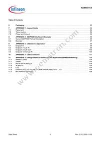 ADM8511X-CC-T-1 Datasheet Page 5
