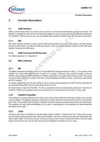 ADM8511X-CC-T-1 Datasheet Page 21