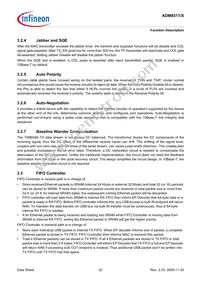 ADM8511X-CC-T-1 Datasheet Page 22