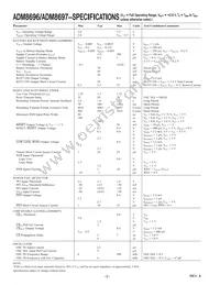 ADM8697ARU Datasheet Page 2