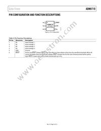 ADM8710L2ARJZ-RL7 Datasheet Page 5