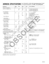 ADM8830ARU-REEL7 Datasheet Page 2