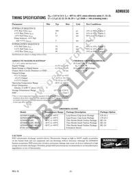 ADM8830ARU-REEL7 Datasheet Page 3