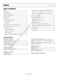 ADM8845ACPZ-REEL Datasheet Page 2