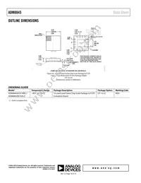 ADM8845ACPZ-REEL Datasheet Page 18