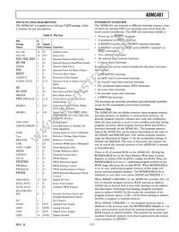 ADMC401BSTZ Datasheet Page 17