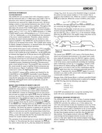 ADMC401BSTZ Datasheet Page 19