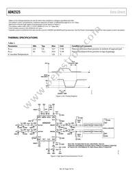 ADN2525ACPZ-REEL7 Datasheet Page 4