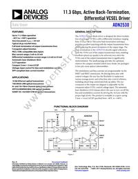 ADN2530YCPZ-500R7 Datasheet Cover