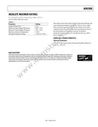 ADN2806ACPZ-RL7 Datasheet Page 5