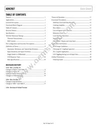 ADN2807ACPZ-RL Datasheet Page 2