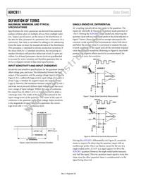 ADN2811ACPZ-CML Datasheet Page 8