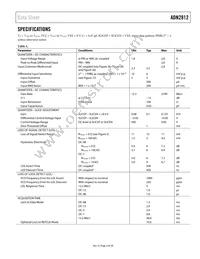 ADN2812ACPZ-RL7 Datasheet Page 3
