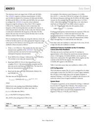ADN2813ACPZ-RL7 Datasheet Page 20