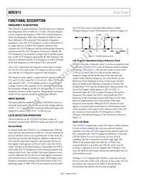 ADN2815ACPZ-RL7 Datasheet Page 14