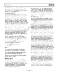 ADN2815ACPZ-RL7 Datasheet Page 15