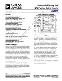 ADN2850BCPZ250-RL7 Datasheet Cover