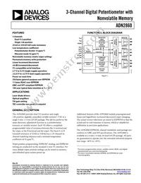ADN2860ACPZ250-RL7 Datasheet Cover