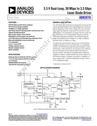 ADN2870ACPZ-RL7 Datasheet Cover