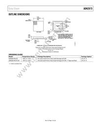 ADN2873ACPZ-R7 Datasheet Page 19