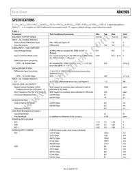 ADN2905ACPZ-RL7 Datasheet Page 3
