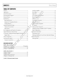 ADN2913ACPZ-RL7 Datasheet Page 2