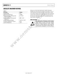 ADN3010-11-50A-S10 Datasheet Page 4