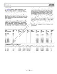 ADN4600ACPZ-R7 Datasheet Page 15