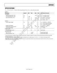 ADN4664BRZ-REEL7 Datasheet Page 3