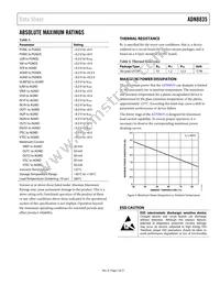 ADN8835ACPZ-R2 Datasheet Page 7