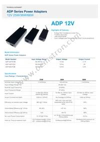 ADP-25FW BB Datasheet Cover
