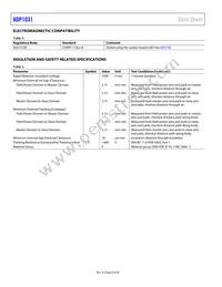 ADP1031ACPZ-3-R7 Datasheet Page 8