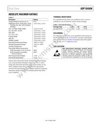 ADP1046AWACPZ-R7 Datasheet Page 9