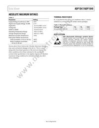 ADP1047ARQZ-R7 Datasheet Page 9