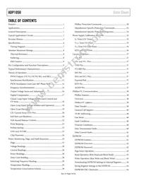 ADP1050ACPZ-RL Datasheet Page 2