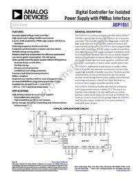 ADP1051ACPZ-RL Datasheet Cover