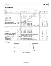 ADP1190AACBZ-R7 Datasheet Page 3