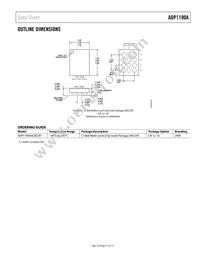 ADP1190AACBZ-R7 Datasheet Page 11