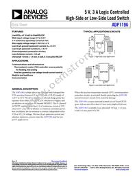 ADP1196ACBZ-02-R7 Datasheet Cover