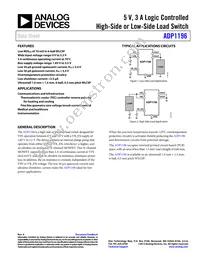 ADP1196ACBZ-R7 Datasheet Cover