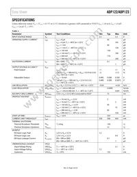 ADP122AUJZ-1.8-R7 Datasheet Page 3